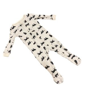 4/$20 Baby Girl Sleeper 3-6 month Zip Up PJs Joe Fresh Clothes Clothing Cats 🛑